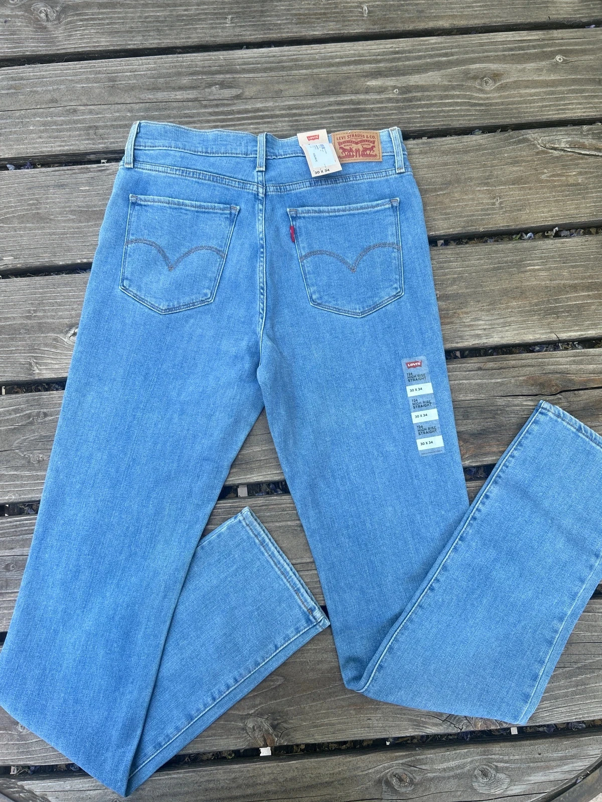 Jean Levi's nuevo talla W30 L34 Modelo 724 – photo 4